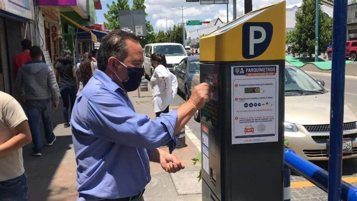 Suspenden operación de parquímetros en Chiautempan